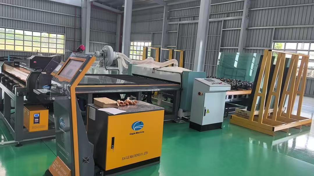 Glass cutting table customer case 2024- Vietnam