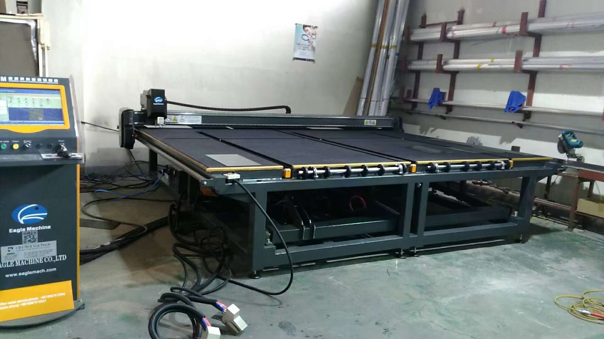 Glass cutting machine customer case 2018- Korea