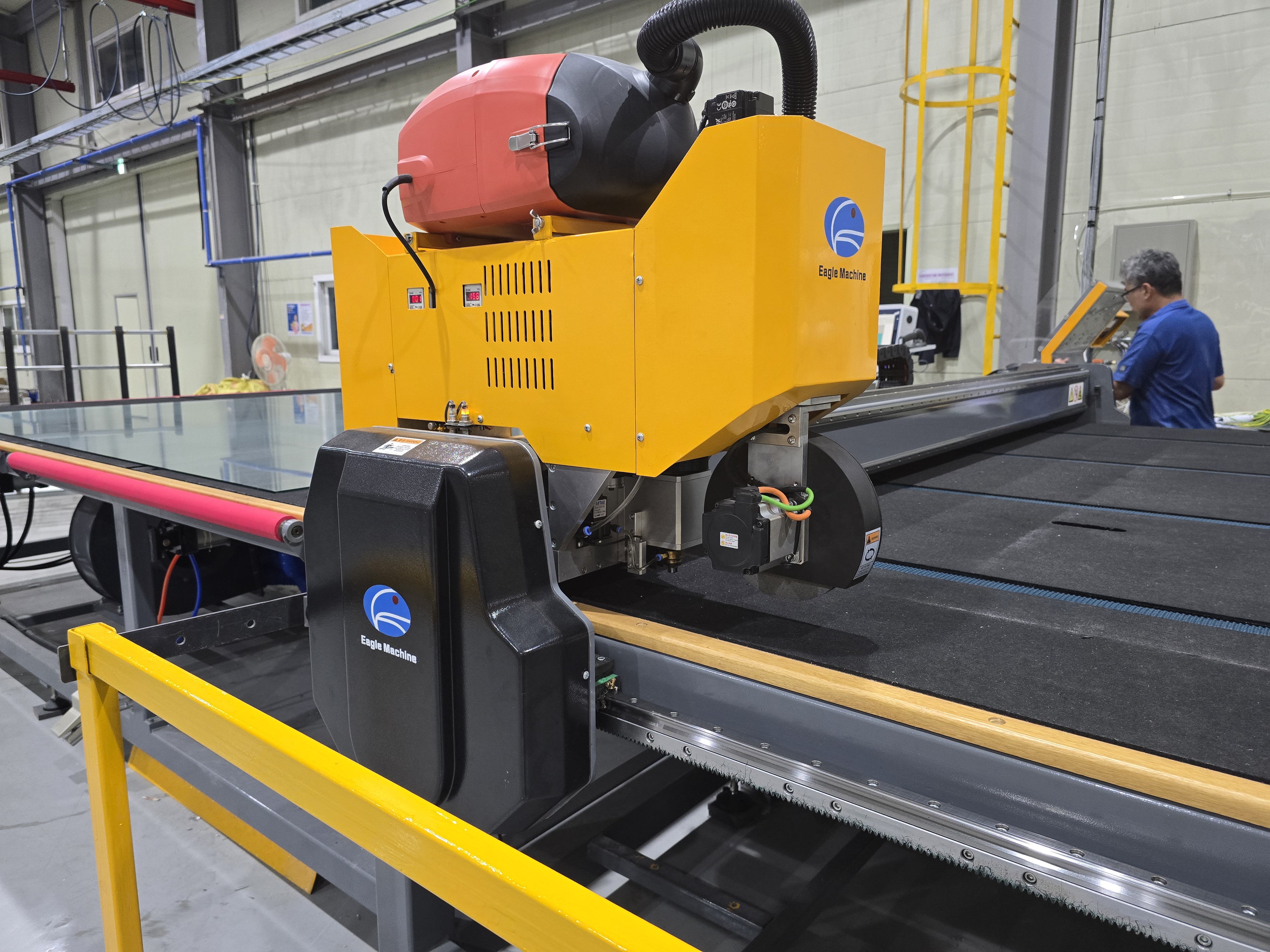 Glass cutting machine and Storage system customer case 2024- Korea